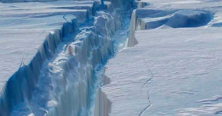 Γιγάντια φαράγγια θαμμένα κάτω από τους πάγους της Ανταρκτικής